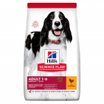 Hills Science Plan Dog Adult 1-6 MEDIUM with chicken 14kg | 052742025742