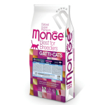 Monge Cat Breeder BWild Low Grain Adult Anchovies 10 kg | 8009470004930