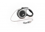 Flexi New Comfort XS (cord) 3 m, black - dog leash | 4000498042748