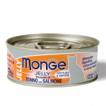 Monge Cat Natural Tuna with Salmon in Jelly 80 g | 8009470007108