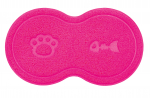 RECORD PVC PET BOWL MAT PINK 46X26 CM | 8011391114308