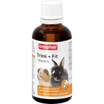 Beaphar Trink + Fit Vitamins Small Animals 50 ml | 8711231102600