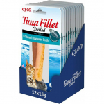 Ciao Cat Grilled Tuna Fillet in Calamari Falvoured Broth (12 x 15 g) 180 g | 18859387700985