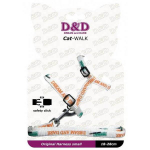 Catwalk harness D&D Cat-WALK/ORIGINAL SMALL white 18-28cm | 4047059419564