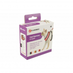 Flamingo Harness with leash Harms Black & Red 110x10cm | 5415245152004