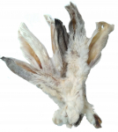 Dried rabbit ears with hair 1 kg | 12859  | 4751008285871
