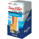 Ciao Cat Grilled Tuna Fillet in Scallop Flavoured Broth (12 x 15 g) 180 g | 18859387700930