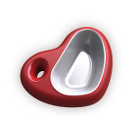 Pet bowl Mon-Amour Small  22,5 x 17,5 x 6 h cm, lt. 0,40 | 8016040100657