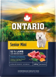 Ontario Dog Senior Mini Lamb with Brown Rice 2,25 kg | 8595681851307