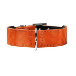 Hunter Leather dog collar Reflect 42 | 4016739469861