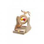 Flamingo cat toy WOODEN SCRATCH TOY TUMBLER 17x20x30 cm | 5411290238663