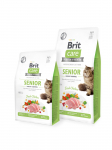 Brit Care Cat GF Senior Weight Control 0,4kg | 8595602540952