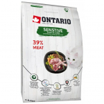 Ontario Cat Adult Sensitive / Derma Duck & Lamb 6,5 kg | 8595091792894