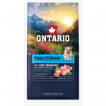 Ontario Dog Puppy & Junior Monoprotein Turkey with Sweet Potatoes 6,5 kg | 8595681851895