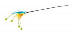 CAT&RINA  CAT-TEASER WITH FEATHERS AND BALLS 40 CM 15 G | 8011391611838