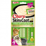 Churu Cat Skin & Coat kana ja lest 12x56 g - p&uuml;ree kassidele | EU674  | 14262365736748