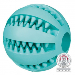 Trixie Mintfresh pesapallim&auml;nguasi looduslikust kummist koerapall 6 cm | 4011905328805