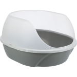 Trixie Simao Cat Litter Tray with High Rim, 48 x 30 x 58 cm, Grey | 4011905402208