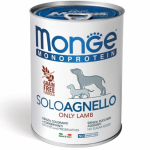 Monge Dog Monoprotein Pate Only Lamb 400 g | 8009470014236
