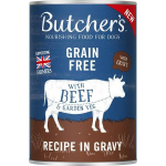 Butchers Dog Original Recipe Beef Chunks in Gravy 400 g | 12752  | 5011792007592