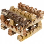 TRIXIE Denta Fun Veggie Jaw Bone, 12 cm, 35 g (pak.100) | 4011905312835