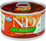 Farmina N&D Dog Pumpkin Mini Venison & Pumpkin 140 g | 8606014102352