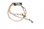 Hunter Training Leash Croque Bones 11/200 Faux Leather Kroko light pink/light | 4016739995704