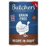 Butchers Dog Original Recipe Turkey Chunks in Gravy 400 g | 14372  | 5011792007608