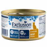 Exclusion Mediterraneo Cat Sterilised Beef 85 g | 8011259004055
