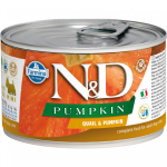 Farmina N&D Dog Pumpkin Mini Adult Quail & Pumpkin 140 g | 8606014102345