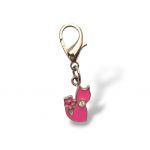 Piekariņ&scaron; SWEETY CAT 1,7x1cm CZECH CRYSTAL-PINK | 5554  | 4047059409589