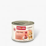 Animonda Carny Cat Kitten veiseliha, kalkun 200 g | 4017721839662