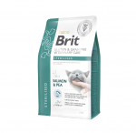 Brit GF Veterinary Diets Cat Sterilised Salmon & Pea 2 kg | 8595602559824