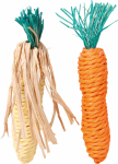 Trixie Set of Straw Toys 2 x 15 cm | 4011905061924
