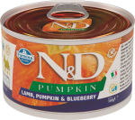 Farmina N&D Dog Pumpkin Mini Lamb, Pumpkin & Blueberry 140 g | 8606014102338