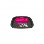 Pet food tray Tris cm 52 x 41x 9 h  - lt. 1,00, different colors | 8016040105553