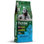 Monge Dog BWild Grain Free All Breeds Adult Anchovies with Potatoes and Peas 12 kg | 8009470004718