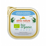Almo Nature Bio Organic Puppy pastēte ar vistu un pienu kucēniem 300 g |   | 8001154122404