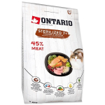 Ontario Cat Senior Sterilised 7+ Chicken & Salmon 2 kg | 8595091792788