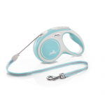 Flexi New Comfort M (cord) 5 m, light blue - dog leash | 4000498042915