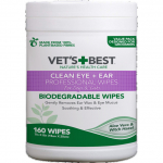 Vets Best salvetes acu/ausu kop&scaron;anai 18x20 cm N160 suņiem/kaķiem | 031658803736