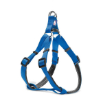 SOFT NYLON PADDED HARNESS BLUE 2X41-66 CM | 8011391080498