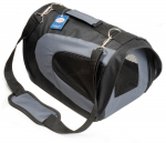 Bicolor pet carrier with leash and pocket M 35x22x23, mixed colors | 8011391130315