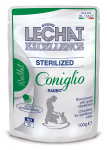 LeChat Excellence Pouch Sterilized Chunkies with Rabbit 100 g | 8009470061773