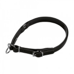 Hunter Leather collar 35 black/grey | 4016739189318