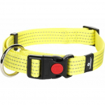 Flamingo COLLAR ZIGGI REFL.YEL 45-65cm, 25mm yellow | 5400585006209