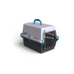Pet carrier cm 50 x 33 x 32 h with metal door, different colors | 8016040105713