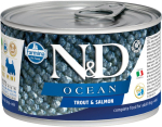 Farmina N&D Dog Ocean Mini Adult Trout & Salmon 140 g | 8606014102246