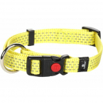 Flamingo COLLAR ZIGGI REFL.YEL  30-45cm, 15mm yellow | 5400585006162