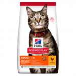 Hills Science Plan Cat Adult 1-6 with Chicken 10kg barība kaķiem | 052742024417
